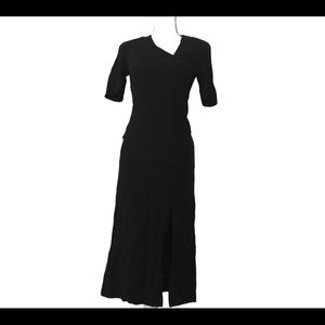 TAMOTSU New York Dress, Size Small Black, Short Sleeved, Crewneck